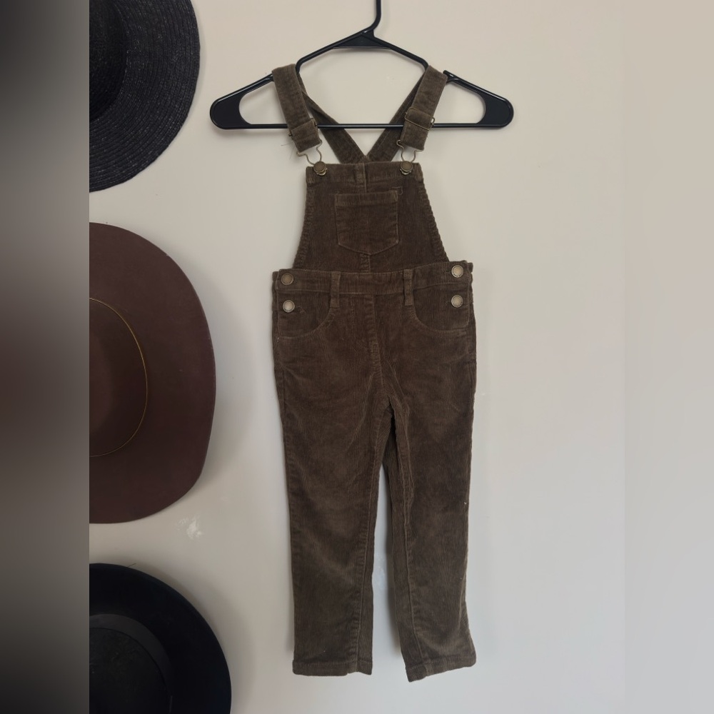Jamie Kay green/brown Corduroy Overalls